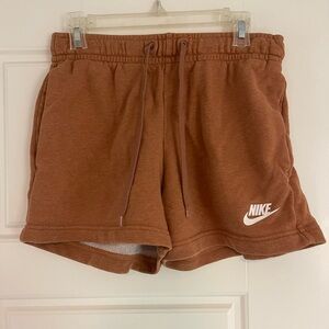 Nike Women's Athletic Shorts in Brown
